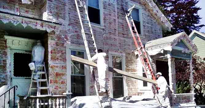 Rhode Island house painting service Samuel House Painters In Bristol RI